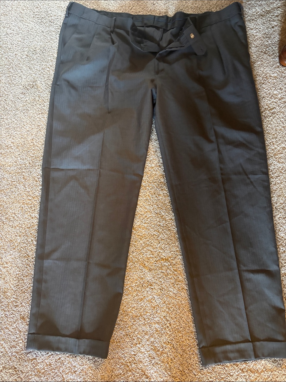 Men's Classic Black Dress Pants